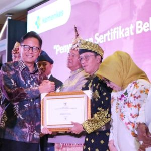 Pemko Tanjungpinang Raih Sertifikat Bebas Frambusia dari Kemenkes RI