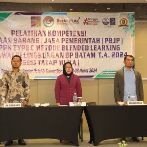 35 PPK Tipe C BP Batam Ikuti Pelatihan Kompetensi PBJP