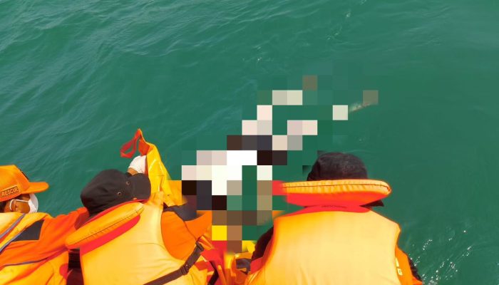 Tim Gabungan Temukan Pemancing Dalam Kondisi Meninggal Di Perairan PT ASL