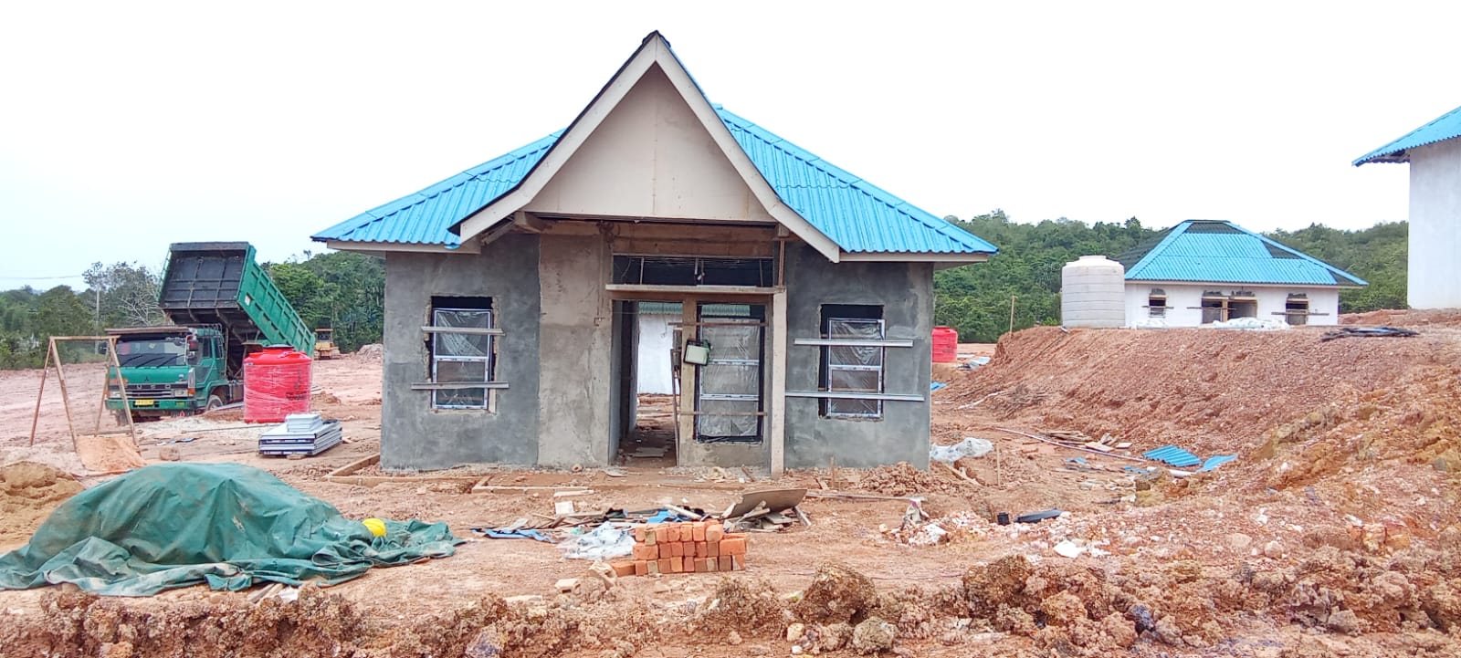 Update Pengerjaan Rumah di Tanjung Banon, BP Batam : Realisasi Hampir 90 Persen