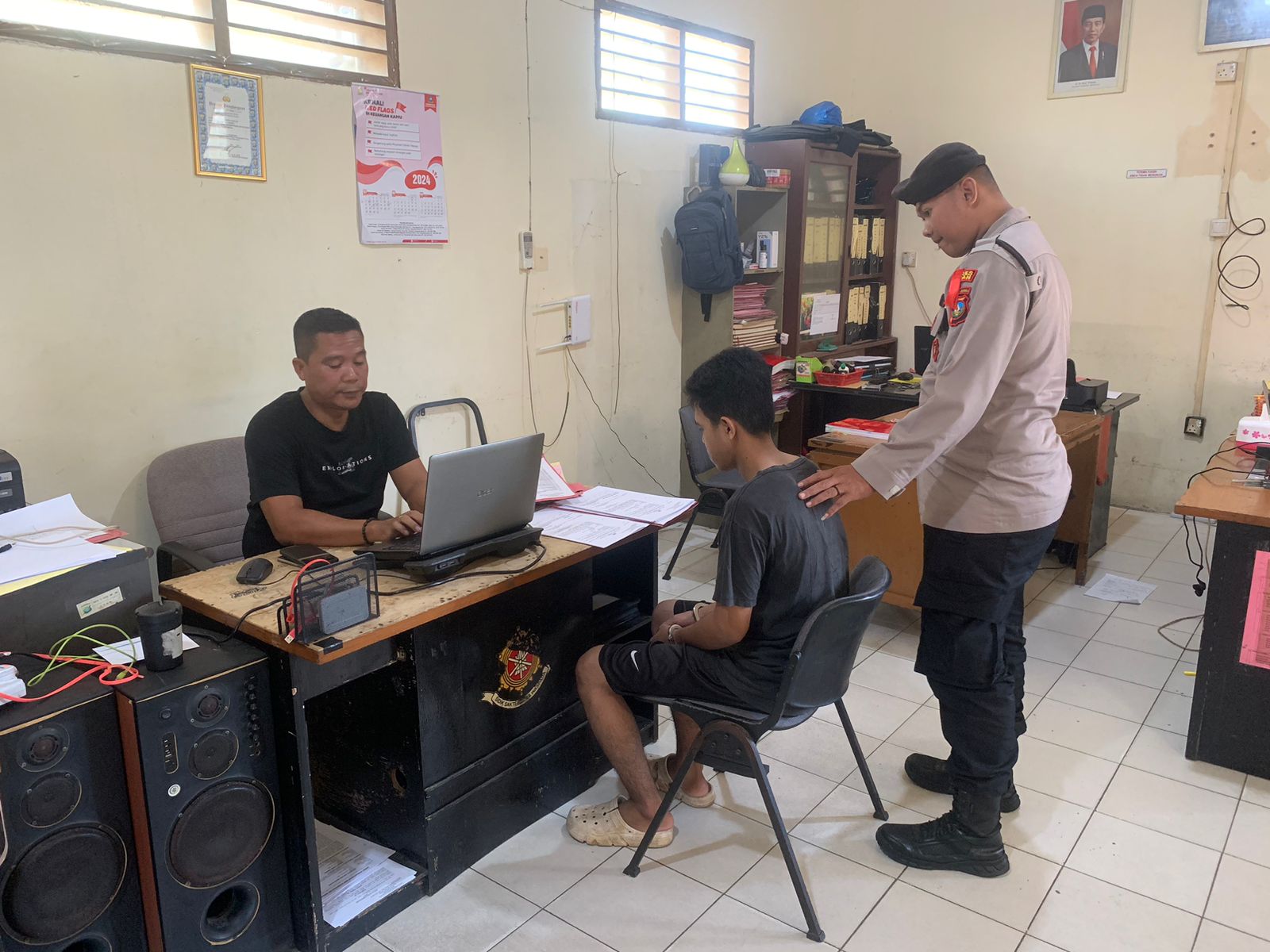 Tenaga Honorer di Sekolah Curi Uang SPP, Diamankan Polsek Binut Polres Bintan