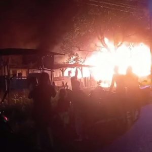 Rumah Kayu di Tanjungpinang Ludes Dilalap Sijago Merah