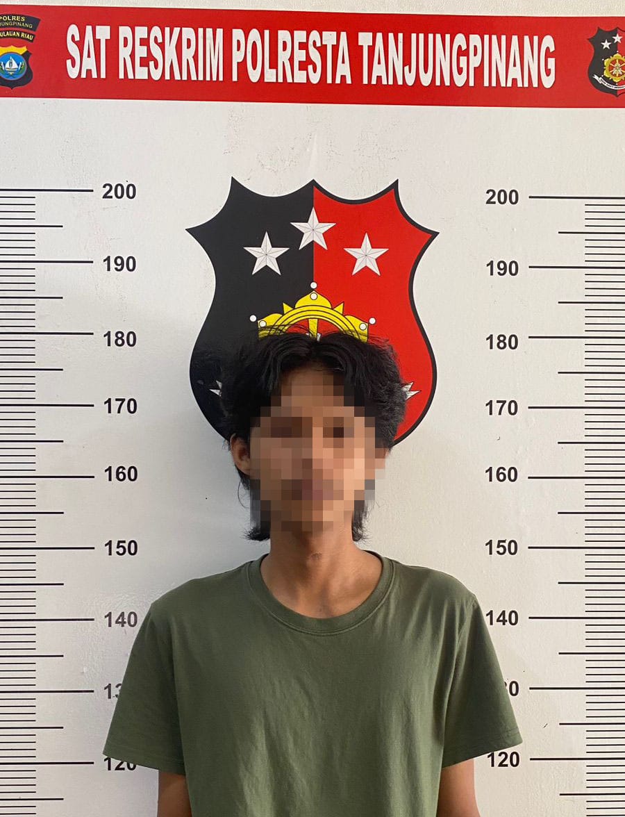 Remaja Curi Laptop di Kos Kosan Jalan Kuantan Tanjungpinang Diringkus Polisi