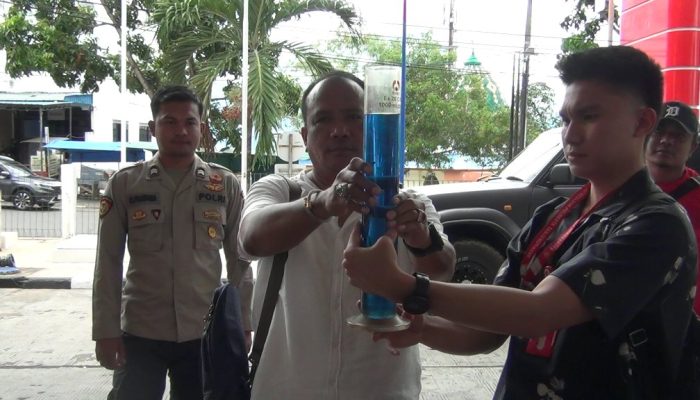 Antisipasi BBM Dicampur Air Juga Pewarna, Satreskrim Polresta Tanjungpinang Sidak SPBU