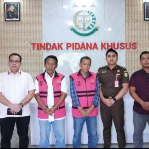 Inilah Dua Tersangka Dugaan Tipikor Pembangunan Polder Pengendali Banjir