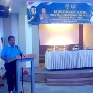 Dispora Siap Bantu KONI Tanjungpinang Melalui CSR Senilai Rp500 Juta