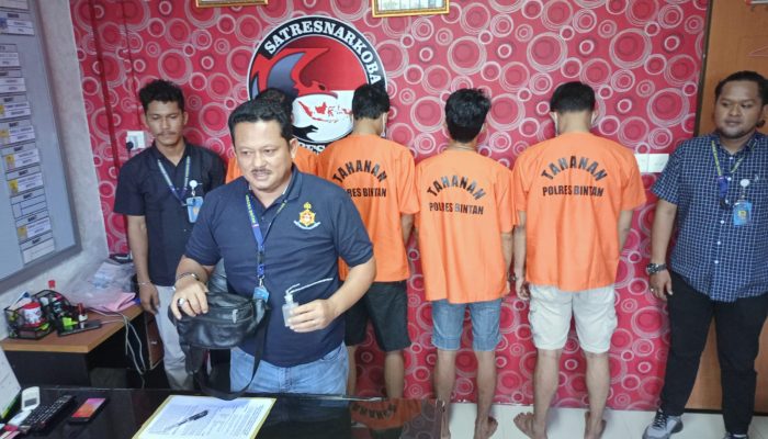 Selama 2024, SatRes Narkoba Polres Bintan Tangkap 4 Pelaku Penyalahguna Narkoba