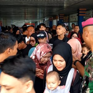 Jelang Idul Fitri, Arus Kepergian Penumpang Dari Pelabuhan SBP Capai 4.314 Orang