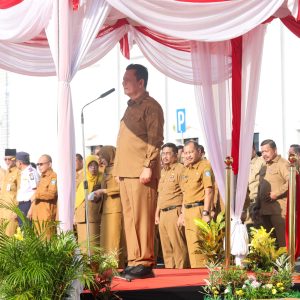 Pasca Libur Idul Fitri, Gubernur Ansar  Pimpin Apel Perdana Pegawai Pemprov Kepri 