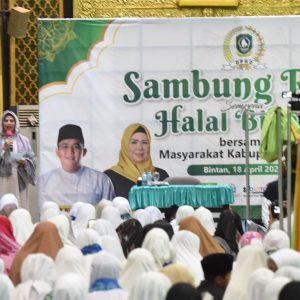 Halal Bihalal di Kijang, Dewi Ansar : Penguatan Ukhuwah Islamiyah di Kepri