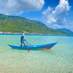 Festival Pulau Setanau, Rodhial Huda : Laut Bukan Tong Sampah, Janganlah Buang Sampah Ke Laut