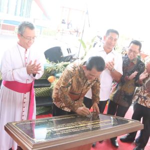 Peresmian Gereja St. Fransiskus Asisi, Gubernur Ansar Gaungkan Penguatan Moderasi Beragama