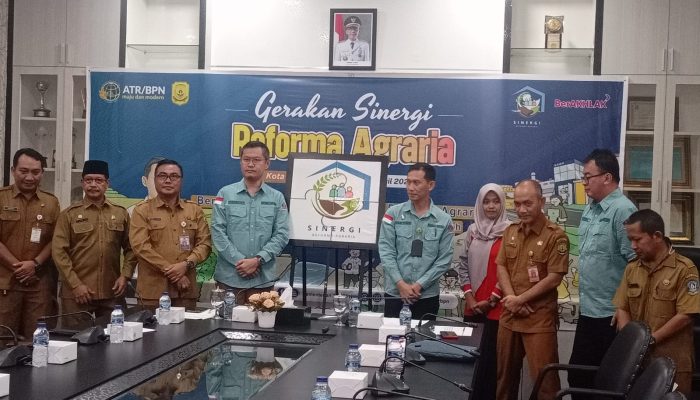 Pemko Tanjungpinang Dukung Gerakan Sinergi Reforma Agraria Nasional