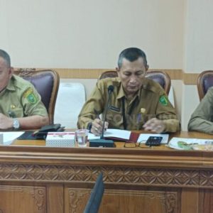 Pemkab Natuna Gelar Rakor Bahas Gerakan Bazar Pangan Murah 