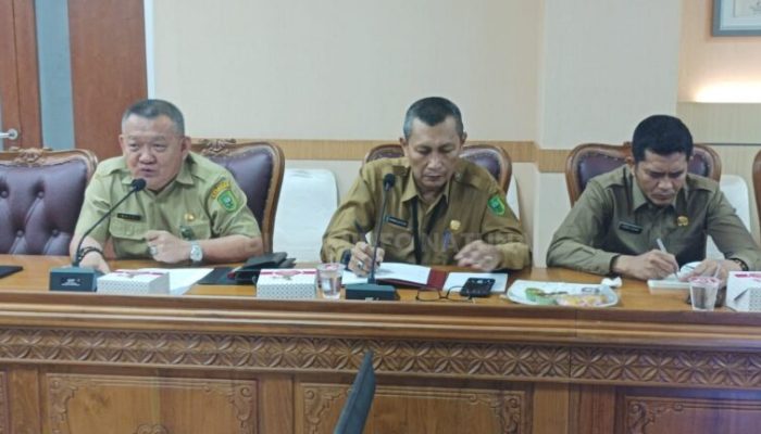 Pemkab Natuna Gelar Rakor Bahas Gerakan Bazar Pangan Murah 