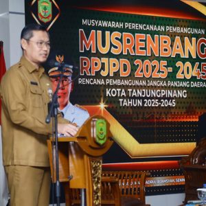 Musrenbang Susun RPJPD Tanjungpinang 2025-2045: Menuju Visi Kota Perdagangan Maju dan Berkelanjutan