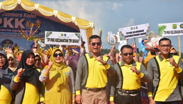 Jambore Kader PKK ke-8 Tingkat Kota Tanjungpinang berlangsung Meriah