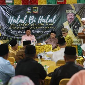 Perkokoh Ukhuwah, Gubernur Ansar Halalbihalal bersama LAM Kepri