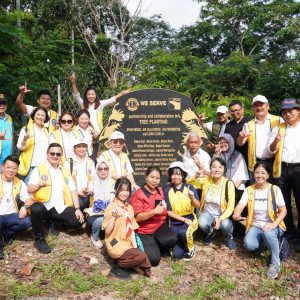 BP Batam – Lions Club Indonesia Kolaborasi Hijaukan Waduk Sei Ladi