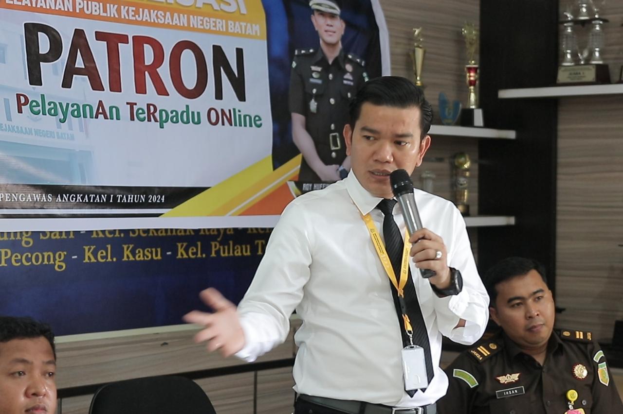 Kejari Batam Sosialisasi Peningkatan Pelayanan Publik melalui PATRON