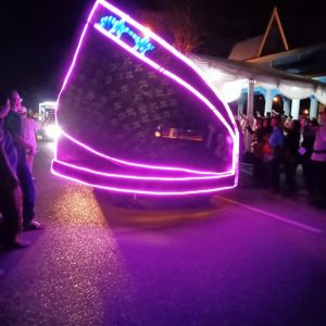Jalanan di Kota Tanjungpinang Dipadati Pengunjung, Saksikan Pawai Takbir Keliling