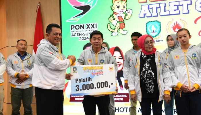PON XXI di Aceh-Sumut 2024, Gubernur Ansar Berikan Dana Apresiasi Atlet dan Pelatih