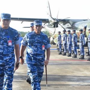 Pangkoopsud I Kunker di Tanjungpinang, Tinjau Lanud RHF Dan Satrad 213