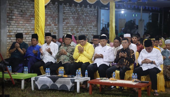 Gubernur Ansar Halal Bihalal Dengan Masyarakat Kampung Sidojadi Tanjungpinang