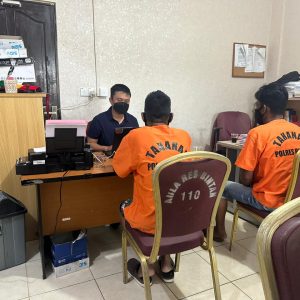 Polres Bintan Resmi Tahan 2 Tersangka Dugaan Pemalsuan Surat Lahan 