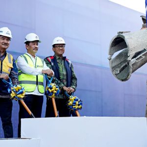 Groundbreaking Pembangunan Container Yard Jadi Titik Balik Pengembangan Pelabuhan Batu Ampar