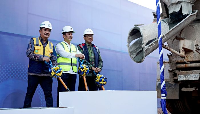 Groundbreaking Pembangunan Container Yard Jadi Titik Balik Pengembangan Pelabuhan Batu Ampar