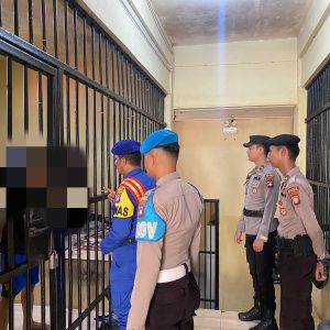 Piket Pawas Polres Kepulauan Anambas Rutin Cek Dan Kontrol Tahanan