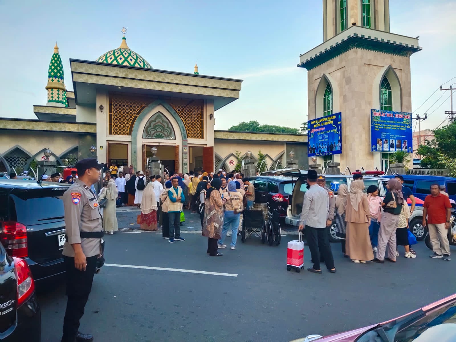 Pengamanan Keberangkatan Calon Jemaah Haji, Polresta Tanjungpinang Turunkan 13 Personil