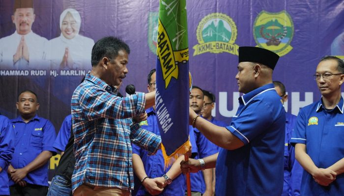 Muhammad Rudi Kukuhkan Pengurus KKML Kota Batam Masa Bakti 2024-2029