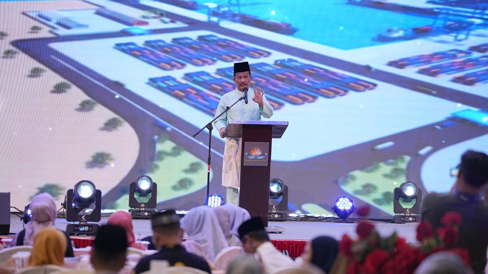 Muhammad Rudi Hadiri Malam Ta’aruf MTQH X Tingkat Provinsi Kepri