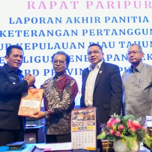 Rapat Paripurna DPRD Kepri, Gubernur Ansar Sampaikan Dua Ranperda  