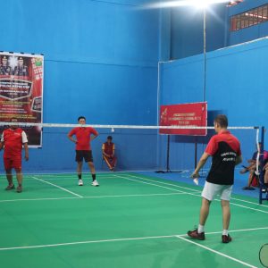 Turnamen Badminton Kapolda Cup 2024 Di Polres Anambas Diikuti 30 Tim 