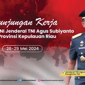 Ini Agenda Panglima TNI Jenderal TNI Agus Subiyanto Akan Kunker ke Kepri