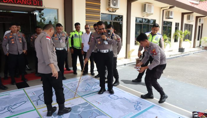 Polres Bintan Lakukan TFG Rencana Pengamanan Event Bintan Triathlon 2024