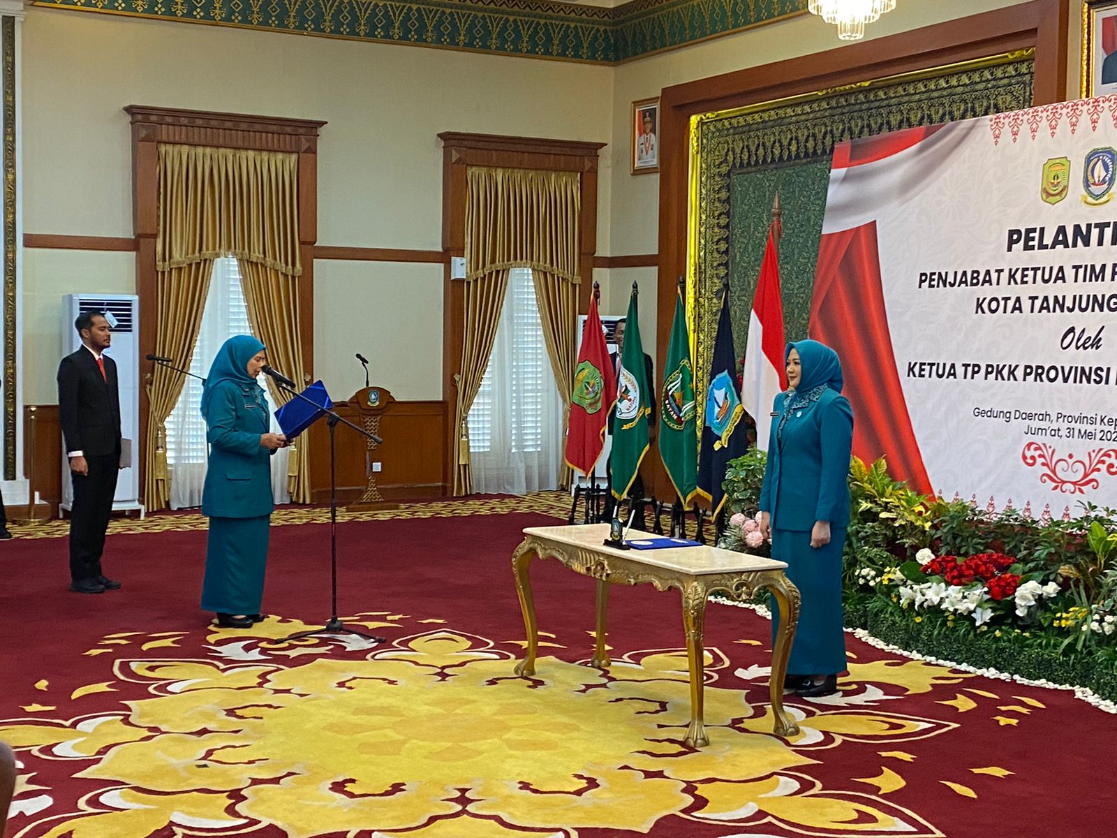 Lantik Pj Ketua TP PKK Tanjungpinang, Dewi Ansar : Laksanakan Program, Terutama Tekan Stunting 