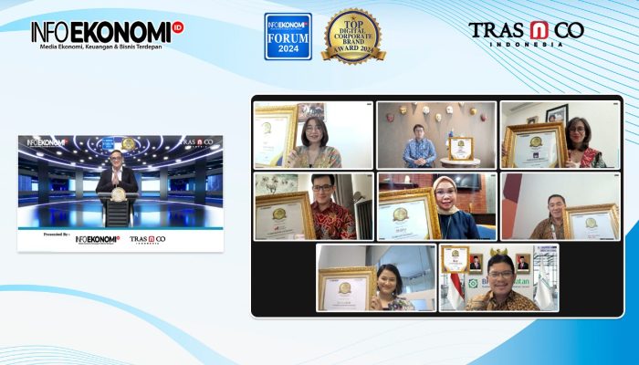 InfoEkonomi.ID Sukses Gelar Anugerah Penghargaan 6th Top Digital Corporate Brand Award 2024