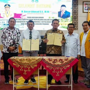 Tingkatkan Kualifikasi Tenaga Pendidik, Pemprov Kepri Jajaki Kerja Sama dengan UNP