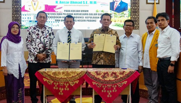 Tingkatkan Kualifikasi Tenaga Pendidik, Pemprov Kepri Jajaki Kerja Sama dengan UNP