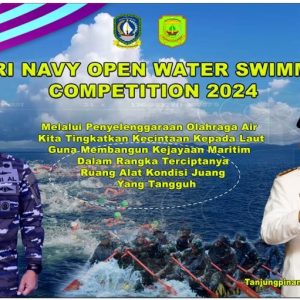 Saksikan Dan Ikuti Kepri Navy Open Water Swimming Competition 2024 Di Tugu Sirih Tanjungpinang