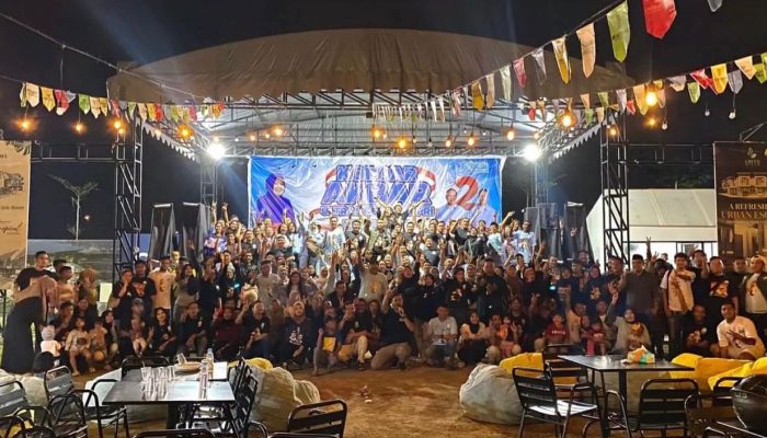 Relawan Ultras Gemoy Komitmen Satu Sikap Bersama Hj. Marlin Agustina di Pilwako Batam 2024