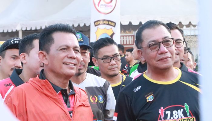 Gubernur Ansar Hadiri Kegiatan 7,8K Fun Run Polda Kepri Diikuti 1.440 Peserta