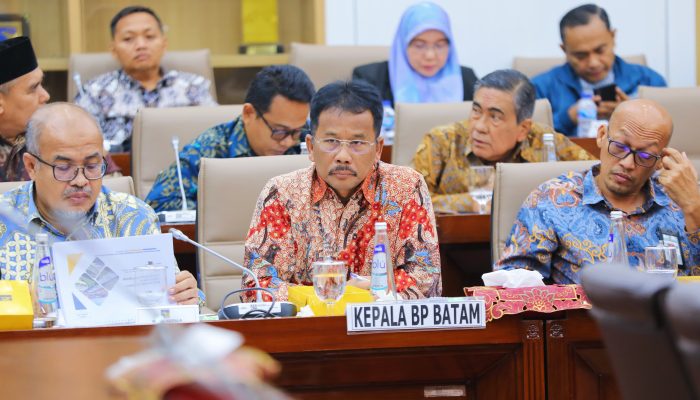 RDP bersama Komisi VI DPR RI, Muhammad Rudi Paparkan Kinerja Anggaran BP Batam