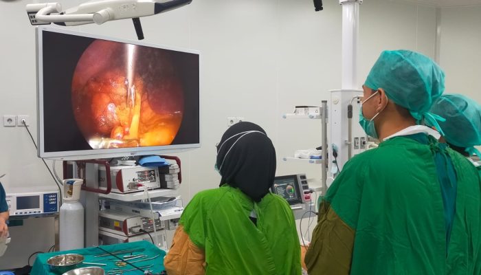 RSUD RAT Tanjungpinang Sukses Operasi Laparoskopi Kista Ginjal Perdana