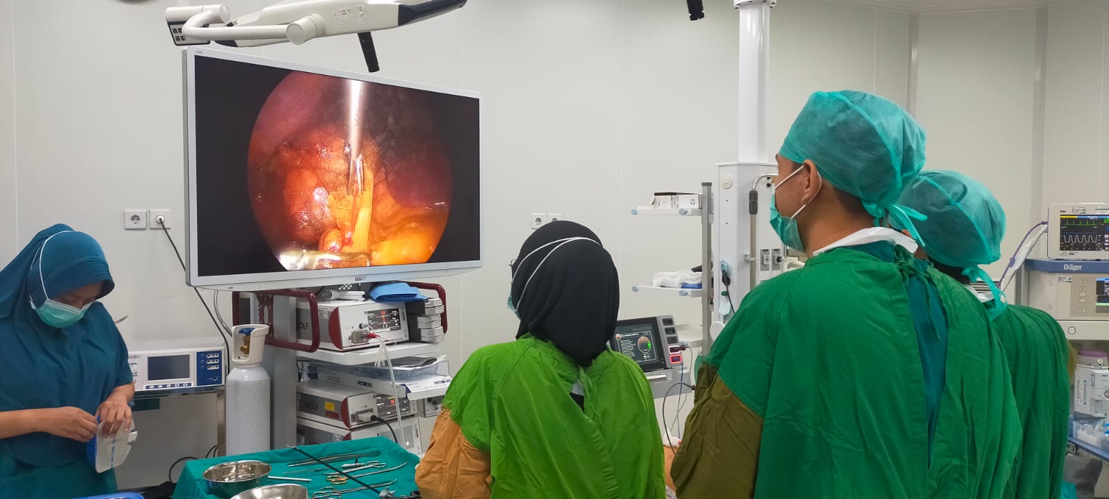 RSUD RAT Tanjungpinang Sukses Operasi Laparoskopi Kista Ginjal Perdana