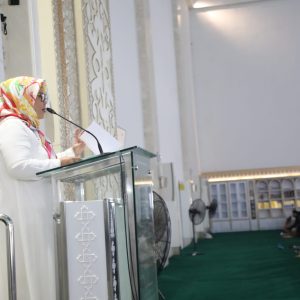 Sholat Idul Adha di Masjid Sultan Mahmud Riayat Syah, Marlin : Hidup Butuh Keikhlasan dan Niat Tulus 
